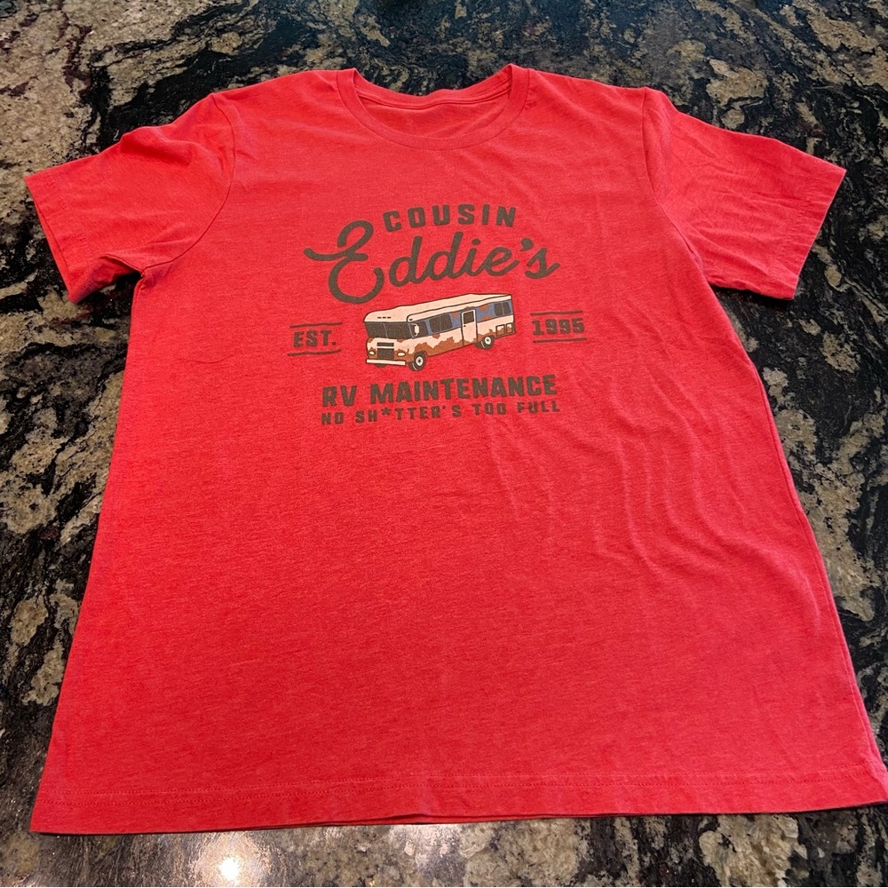 Men’s Cousin Eddie Christmas Tee Shirt